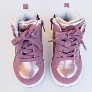 H&M Pink High Top Shoes Size 4 - 5